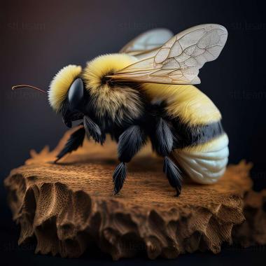 3D модель Bombus glacialis (STL)